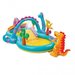 Piscina gonflabila Intex Dinoland 57135NP, pentru copii, cu accesorii, 333 x 229 x 112 cm